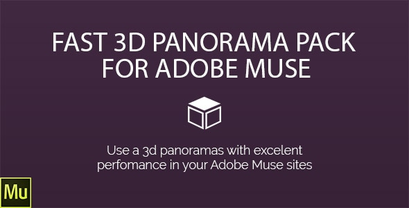 3D-Panorama Pack for Adobe Muse - CodeCanyon Item for Sale