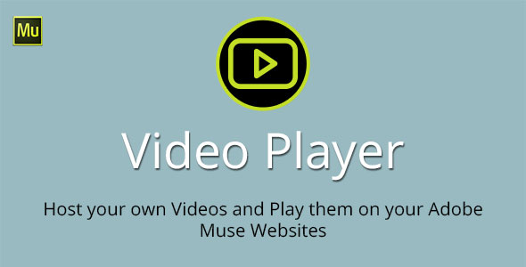 Video Player Adobe Muse Widget - CodeCanyon Item for Sale