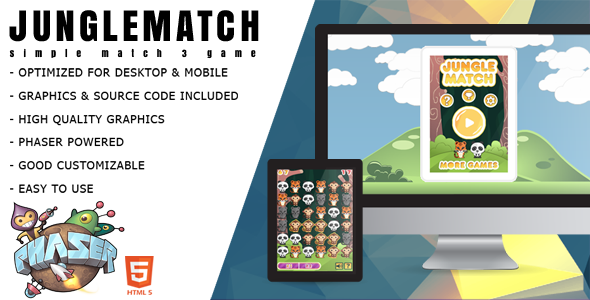 JungleMatch - CodeCanyon Item for Sale