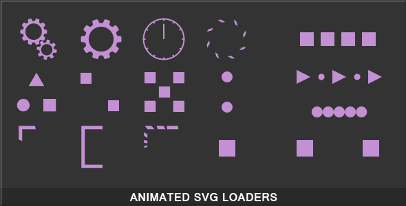 Animated SVG Loaders by BitwiseCreative | CodeCanyon