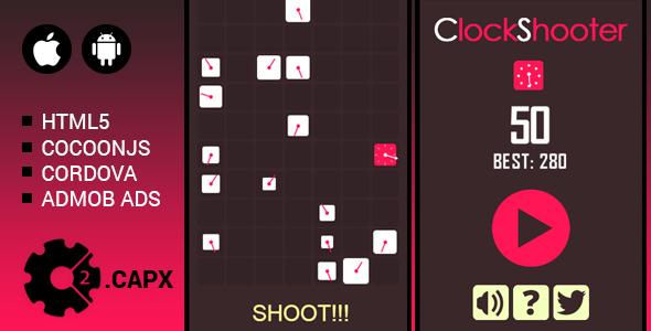 Clock Shooter - CodeCanyon Item for Sale