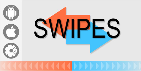 Swipes - HTML5 Mobile Game + Admob (Construct 2) - CodeCanyon Item for Sale