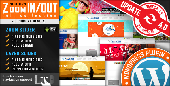 What are the Dimaensions for a WordPress Slider