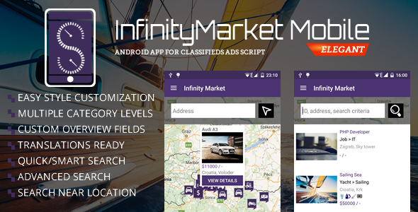 Classified ADS Android App - CodeCanyon Item for Sale