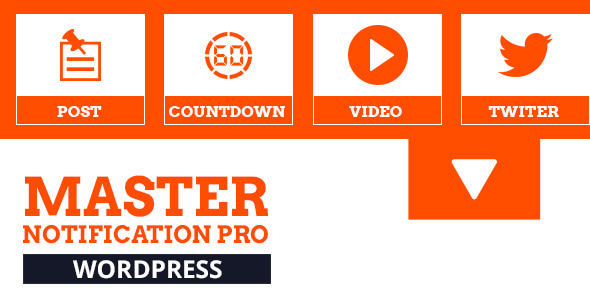 Master Notification Pro - Responsive Notification Bar Plugin for WordPress - CodeCanyon Item for Sale