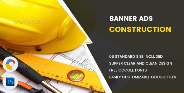 Construction Banners HTML5 - GWD - CodeCanyon Item for Sale