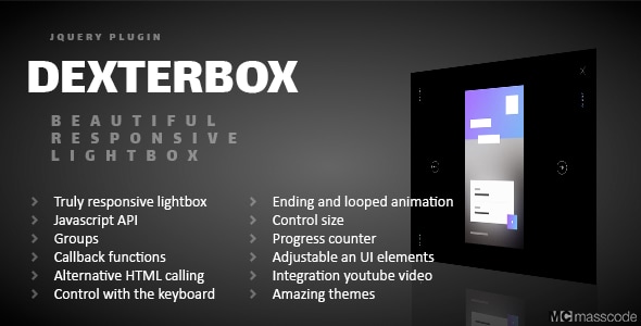 Dexterbox - Beautiful responsive lightbox - CodeCanyon Item for Sale