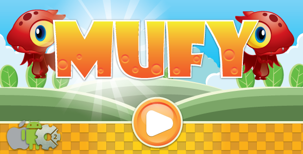 Mufy - HTML5 game. Construct 2 (.capx) + ADS - CodeCanyon Item for Sale