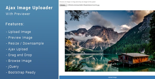Ajax Image Upload With Preview - CodeCanyon Item for Sale