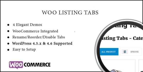 Listing Tabs - Responsive WooCommerce Tab Plugin - CodeCanyon Item for Sale