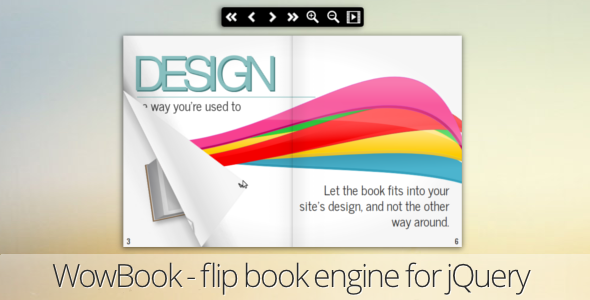 WowBook, a flipbook jQuery plugin - CodeCanyon Item for Sale