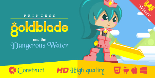 Princess Goldblade and the Dangerous Waters - CodeCanyon Item for Sale