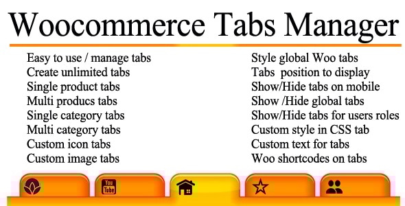 Woocommerce Tabs Manager - CodeCanyon Item for Sale