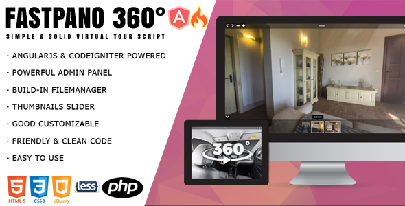FastPano 360 - Virtual Tour Constructor - CodeCanyon Item for Sale