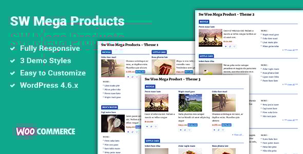 Mega Products WooCommerce WordPress Plugin - CodeCanyon Item for Sale