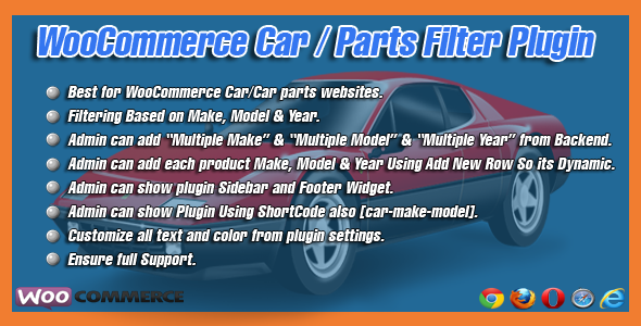 WooCommerce Car/Parts Filter Plugin - CodeCanyon Item for Sale