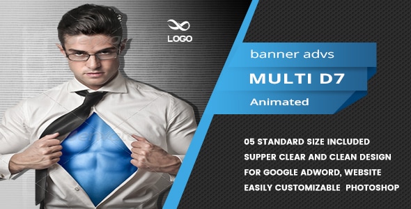 Multi Purpose Banners HTML5 D8 - Animate - CodeCanyon Item for Sale