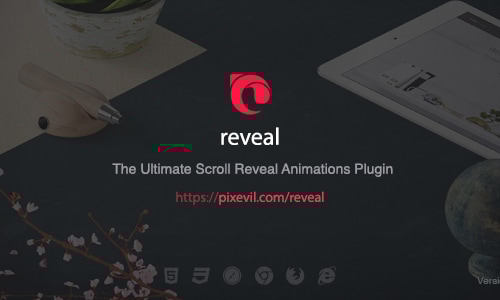 Reveal - Scroll Reveal Animations jQuery Plugin by pixevil | CodeCanyon