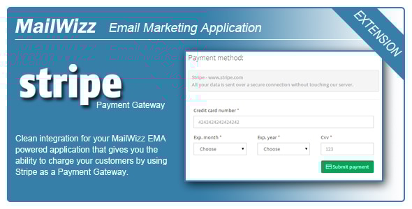 MailWizz EMA integration with Stripe Payment Gateway for Subscriptions - CodeCanyon Item for Sale