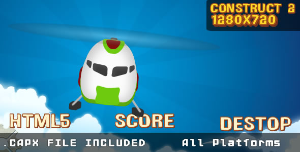 Helicopter Training - HTML5 (.CAPX) - CodeCanyon Item for Sale