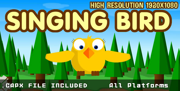 Singging Bird + HTML5 + (.CAPX) MOBILE - CodeCanyon Item for Sale