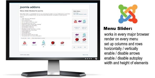 Joomla Menu Slider Module - CodeCanyon Item for Sale