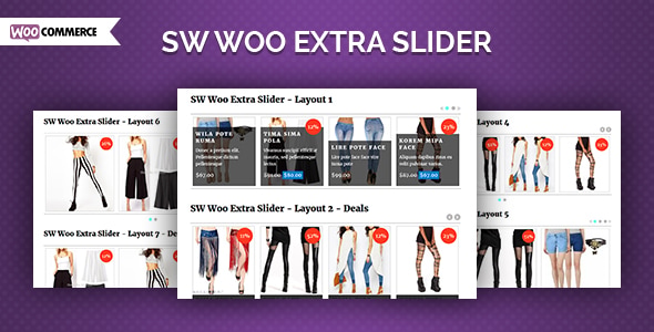 Woo Extra Slider - WooCommerce WordPress Slider Plugin - CodeCanyon Item for Sale