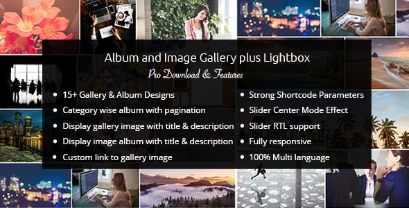 Album and Image Gallery Plus Lightbox - CodeCanyon Item for Sale