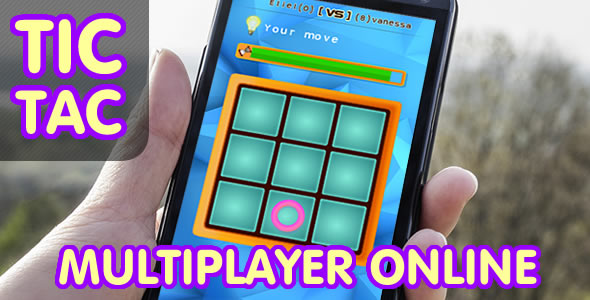 Tic Tac Toe - Online Multiplayer (.CAPX) - CodeCanyon Item for Sale