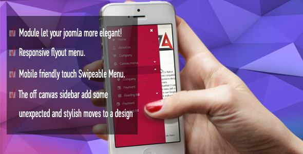 Za Canvas Menu - CodeCanyon Item for Sale