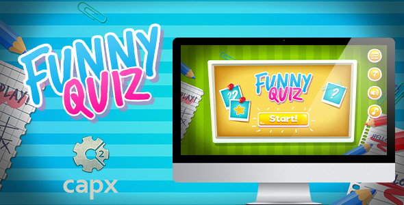 Funny Quiz HTML5 Game with Capx - CodeCanyon Item for Sale