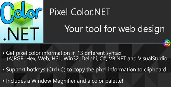 Pixel Color.NET - CodeCanyon Item for Sale