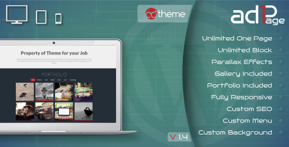 Parallax One Page Builder Wordpress Plugin - CodeCanyon Item for Sale