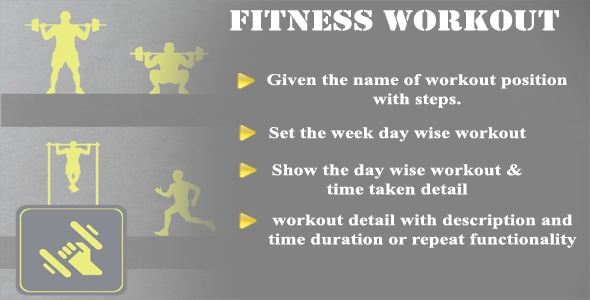 Workout Fitness Android Application Full Source code With ADMOB - CodeCanyon Item for Sale