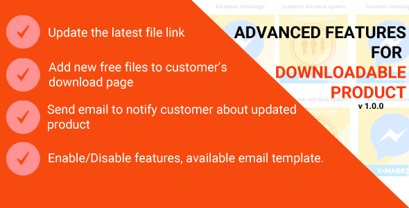 Magento 2 Advanced Features for Downloadable Product - CodeCanyon Item for Sale
