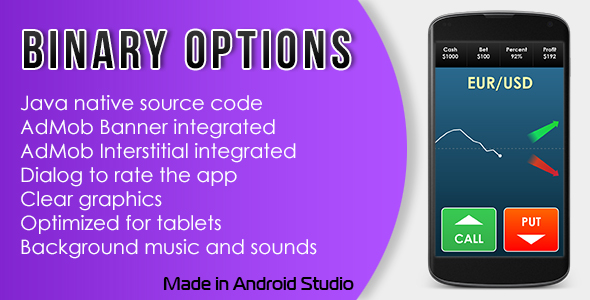 Binary Options Template with AdMob - CodeCanyon Item for Sale
