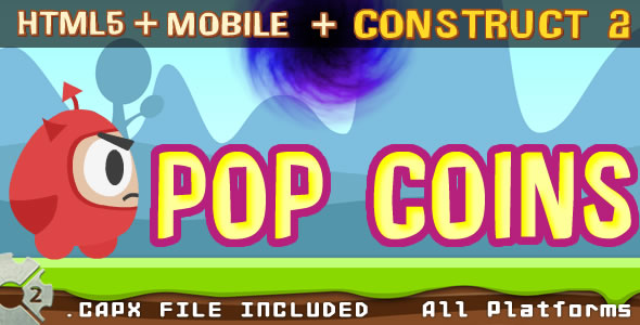 POP COINS - html + (.capx) - CodeCanyon Item for Sale
