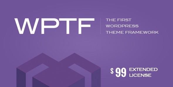WPTF - WordPress Theme Framework - CodeCanyon Item for Sale