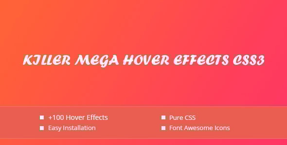 Killer - Hover Effects - CodeCanyon Item for Sale