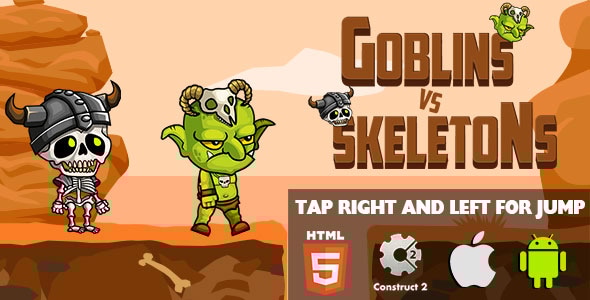 Goblins VS Skeletons - HTML5 Game (CAPX) - CodeCanyon Item for Sale