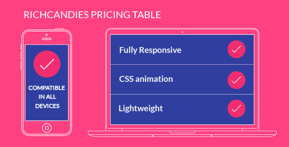 RichCandies Pricing Table - CodeCanyon Item for Sale