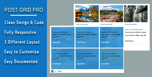 Post Grid Pro - CodeCanyon Item for Sale