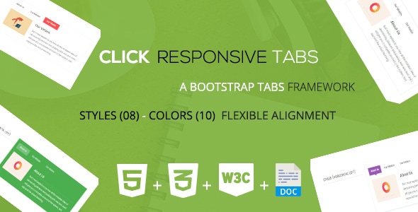 Click - A Responsive Bootstrap Tabs - CodeCanyon Item for Sale