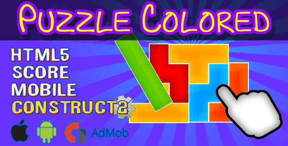 Puzzle Colored - html5 + Admob (CAPX included) - CodeCanyon Item for Sale