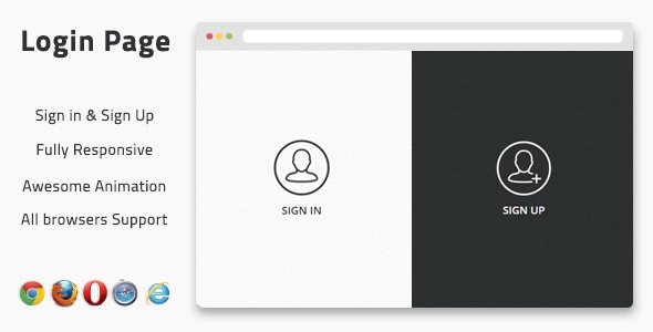 Fancy Login Page - CodeCanyon Item for Sale