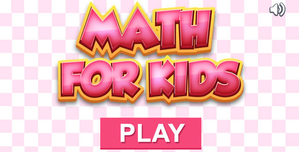 Math for Kids - HTML5 Educational Game (CAPX included) by dexterfly