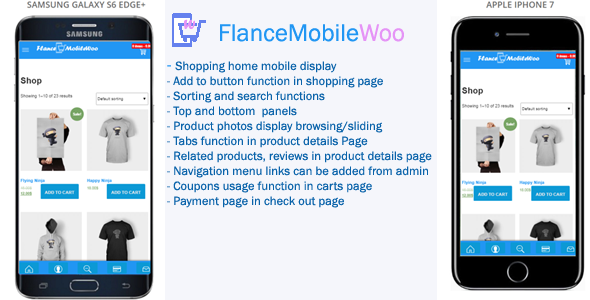 FlanceMobileWoo - Woocommerce Mobile Theme - CodeCanyon Item for Sale