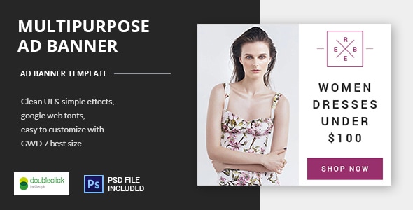 Multipurpose - HTML5 Animated Banner 17 - CodeCanyon Item for Sale