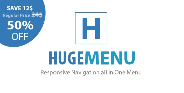 Huge Multipurpose Responsive Navigation Menu - CodeCanyon Item for Sale