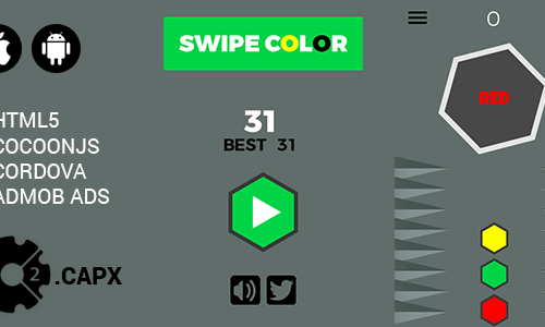 Swipe Color by crazyprogrammer | CodeCanyon
